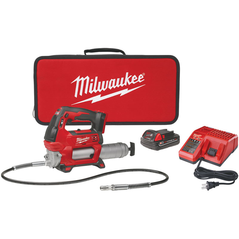Milwaukee M18 FUEL Cordless Grease Gun Kit