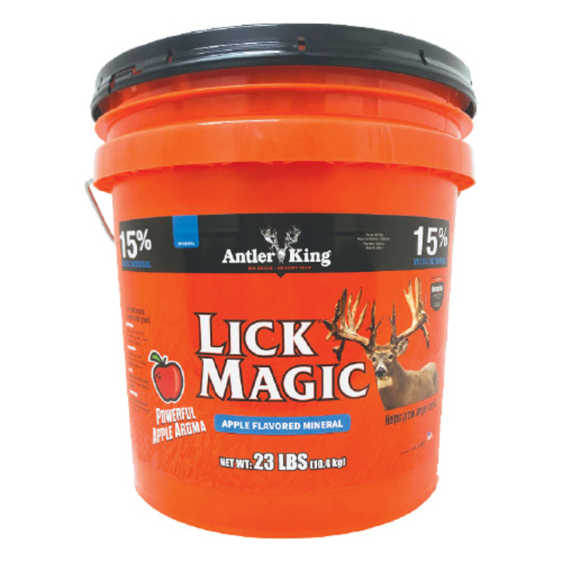 23 Lb. Antler King Lick Magic Apple Flavored Mineral