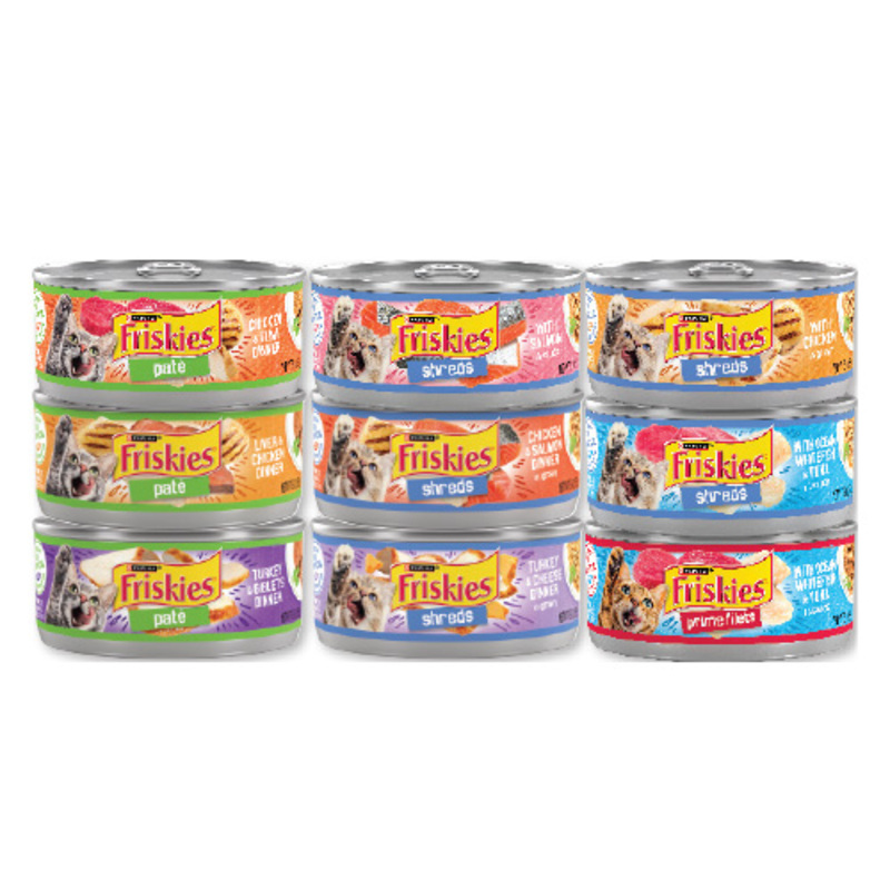 5.5 oz. Cans Friskies Cat Food
