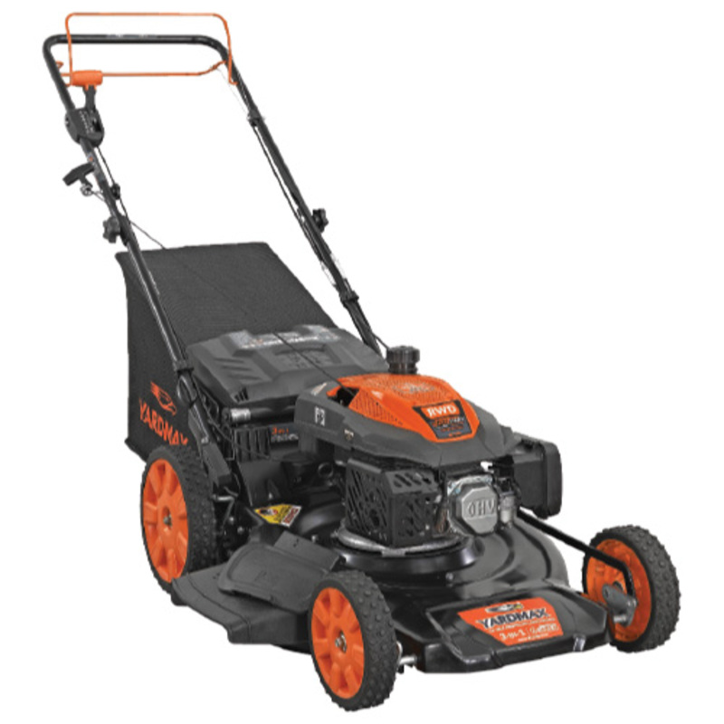 22" Yardmax 3-in-1 Self Propelled Push Mower