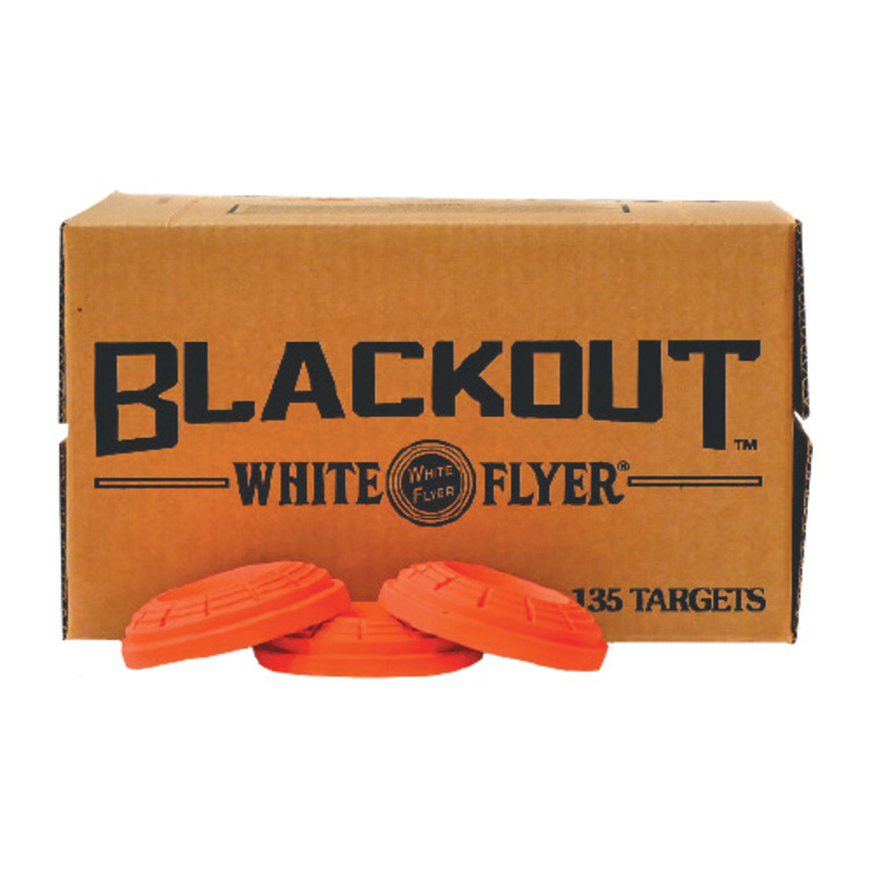135 Ct. White Flyer Blackout All Orange Top Targets