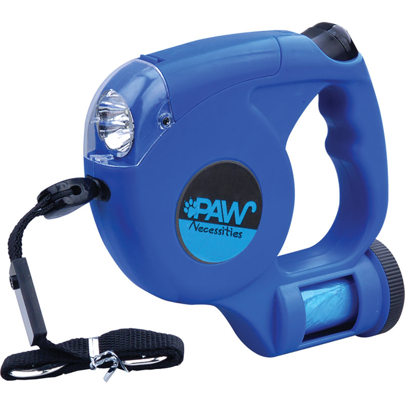 15' Retract Leash with LED Light