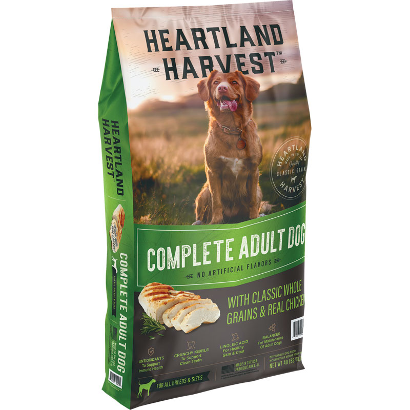 40 Lb. Heartland Harvest Complete Adult Dog Food