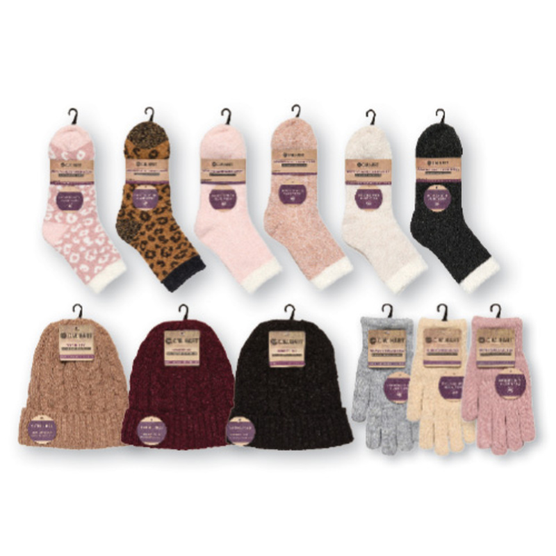 C.W. Hart Cozy Gloves, Beanies & Socks