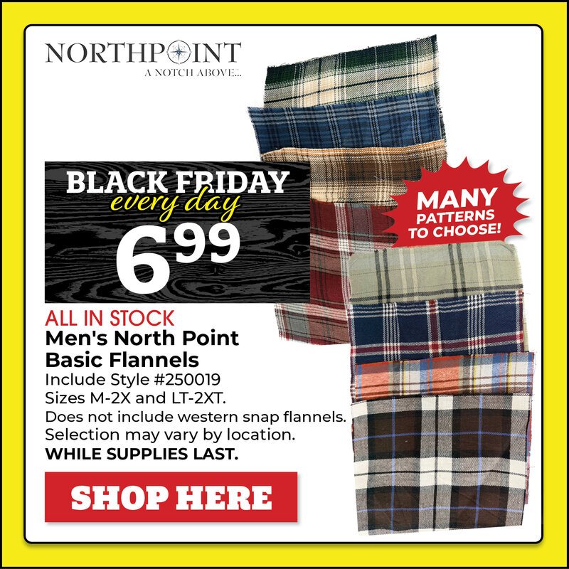 Men's North Point Basic Flannels