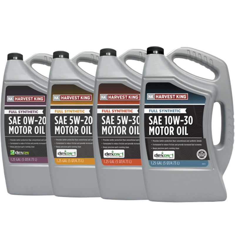 5 Qt. Harvest King Full Synthetic Motor Oil