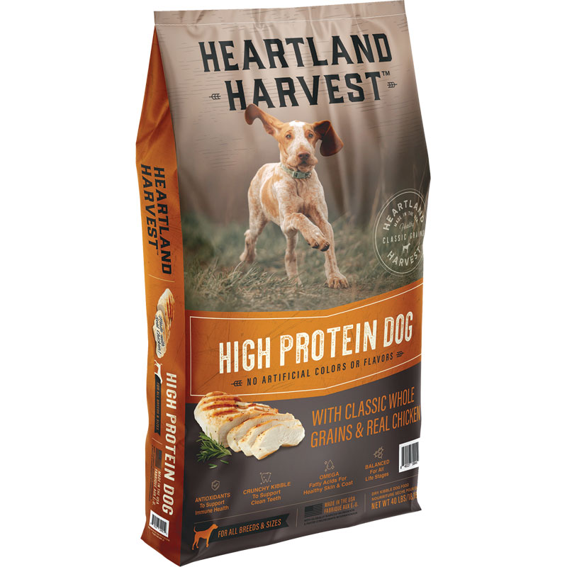40 Lb. Heartland Harvest High Protein Dog Food