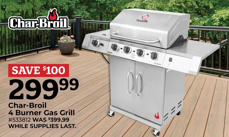 Char-Broil 4 Burner Gas Gril