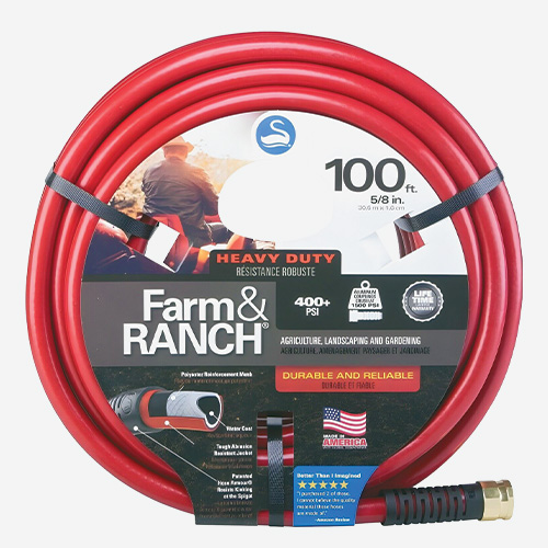 5/8" x 100' Swan Farm & Ranch Heavy Duty Hose